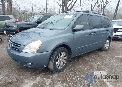2007 Kia Sedona Ex from USA, damaged, VIN KNDMB233976181930